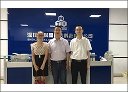 深圳科晶接待知名公司客戶(hù)